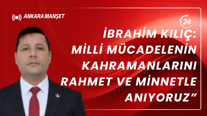 Yeniden Refah Partisi Eyyübiye İlçe Başkanı İbrahim Kılıç’tan